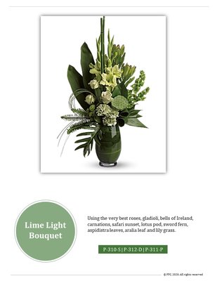 Lime Light Bouquet