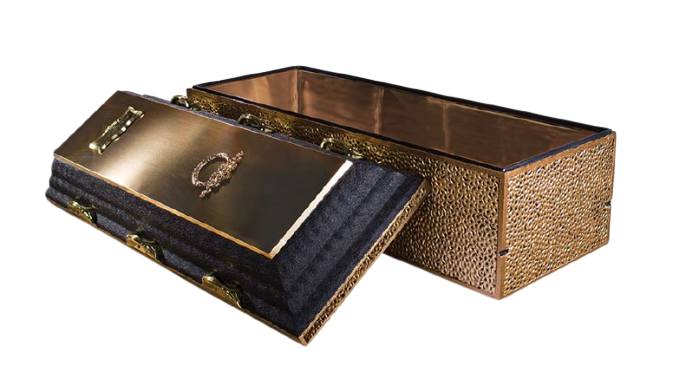 Bronze Reflection Burial Vault  