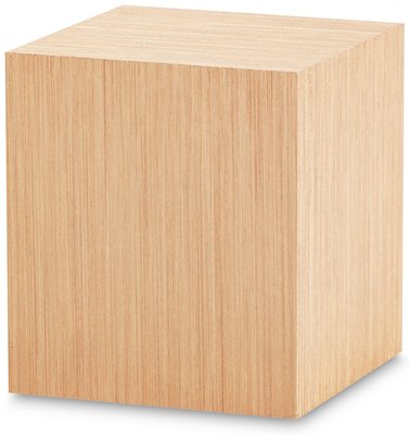 Sheet Bronze Cube Keepsake
